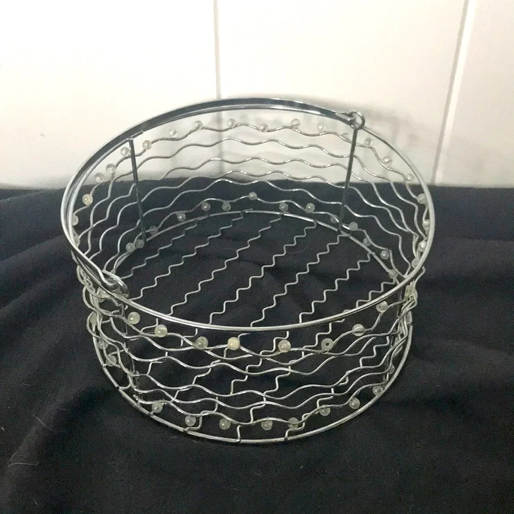 Chrome Vanity Organizer